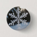 Recherche de flocons de neige badges Hiver
