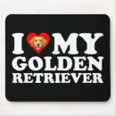 Recherche de golden retriever tapis souris Mignon