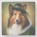 Zoek naar klavers onderzetters Gelukscharme