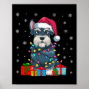 Recherche de mini schnauzer posters Xmas
