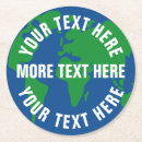 Zoek naar wereld kaart onderzetters Planeet