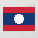 Recherche de drapeau laos cartes postales République démocratique populaire lao