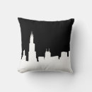 Recherche de chicago il coussins Silhouette