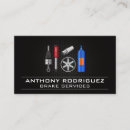 Recherche de pièces de voiture cartes visite Mécanique