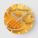 Recherche de heure pour le café horloges De cuisine