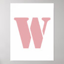 Recherche de monogramme r posters Classique