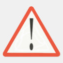 Recherche de signe de danger autocollants Signal d'avertissement