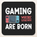 Recherche de jeu vidéo dessous de verres Geek