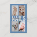 Recherche de ongle cartes visite Salon de beauté