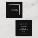 Recherche de noir et argent cartes visite Professionnel