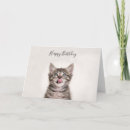 Recherche de chat heureux vœux cartes Ringard