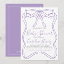 Recherche de violet baby shower invitations Oh mon bébé