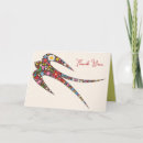 Recherche de hirondelles vœux cartes Chic