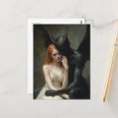 Recherche de femme ange cartes postales Noir