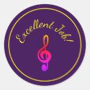 Recherche de musique classique autocollants Clef à trépied