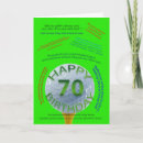 Recherche de 70 ans anniversaire cartes Soixante dixième anniversaire