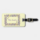 Recherche de papillon jaune bagages étiquettes Violet