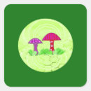Recherche de champignons autocollants Motif