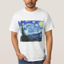 Recherche de peinture de van gogh tshirts La nuit étoilée