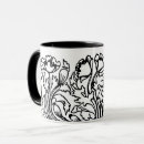 Recherche de poppy tasses Noir et blanc
