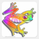 Recherche de dessin grenouille autocollants Coloré