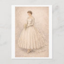 Recherche de robe nuptiale cartes postales Vintage