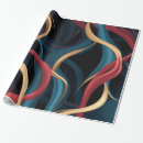 Recherche de vagues papier cadeau Peinture