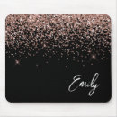 Recherche de ros tapis souris Monogramme