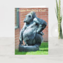 Recherche de gorille drôle vœux cartes Gorilles