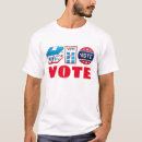 Recherche de politie tshirts Vote