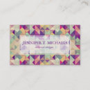 Zoek naar geometric design visitekaartjes Creatief