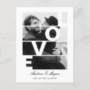 Recherche de love cartes postales Minimaliste