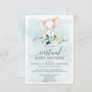Zoek naar blue elephant baby shower invitations Olifant