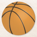 Recherche de basket ball dessous de verres Orange