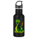Recherche de serpent de bande dessinée Vert
