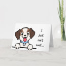 Zoek naar nieuwe hond kaarten Cartoon