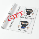 Zoek naar ninja cadeaupapier Schattig