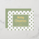 Recherche de points verts cartes postales Motif