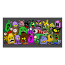 Zoek naar leuke monsters posters Grappig