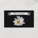 Recherche de marguerites cartes visite Customer