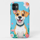 Recherche de chien heureux iphone coques Illustration