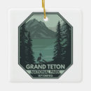 Recherche de tetons grands ornements Grand teton national park