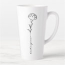 Recherche de fleur de mois de naissance tasses D'entretien