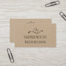Recherche de cardiaque cartes visite Customer