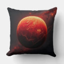 Recherche de planète rouge coussins Espace
