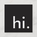 Recherche de salutations cartes visite Noir et blanc