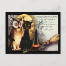 Recherche de hibou halloween cartes postales Octobre