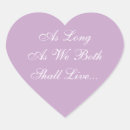 Recherche de cœur mariage autocollants Pour elle