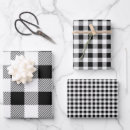 Recherche de damier noir et blanc papier cadeau Pour tous