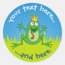 Recherche de grenouille bleue autocollants Vert